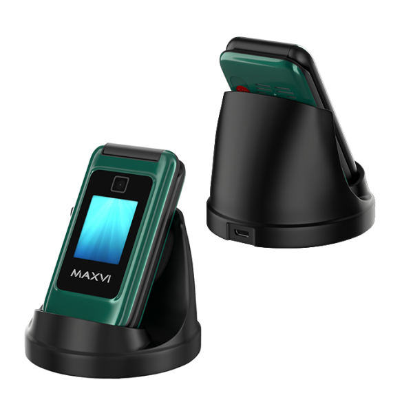 Мобильный телефон Maxvi E8 green